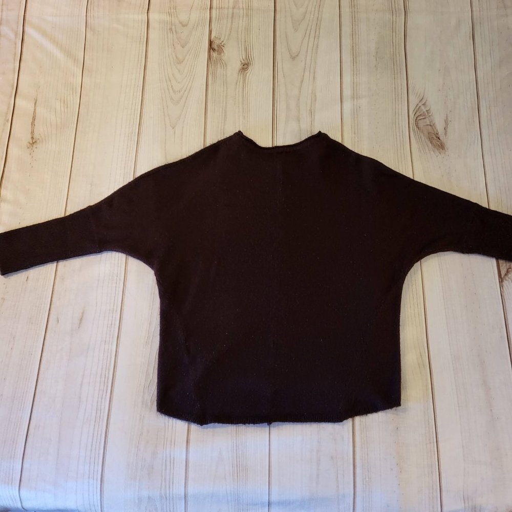 Apt. 9 Women’s ¾ Sleeve Sweater Raisin Sz S - Picture 2 of 5